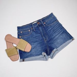 Madewell Blue Jean Shorts